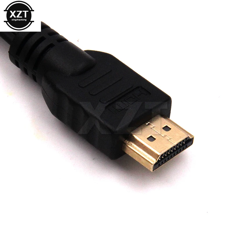 1 м HDMI-съвместим с RCA кабел, включете на 3 RCA Композитен щекер, M/M Конектор, адаптер за преобразуване на кабел, захранващ кабел, видео, Аудио AV Предавател