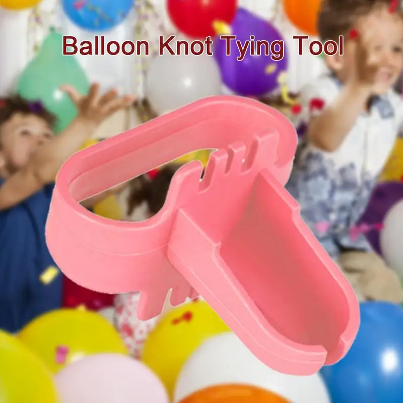 10 Бр. Инструмент за връзване на балони, уред за връзване на възли в балони, за да проверите за партита, гелиевые балони с панделка, арка от балони