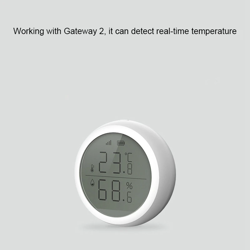 2 безжични датчика на температурата на Zigbee 3.0 Sasha И приложение Smart Life контрол на температурата и влажността