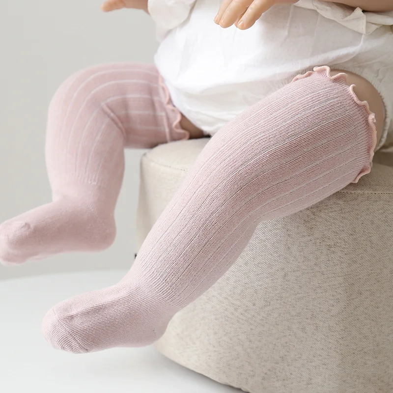 2020 Есенни възли Чорапи за Новородено, обикновена топли чорапи в корейски стил за деца, Детски чорапи