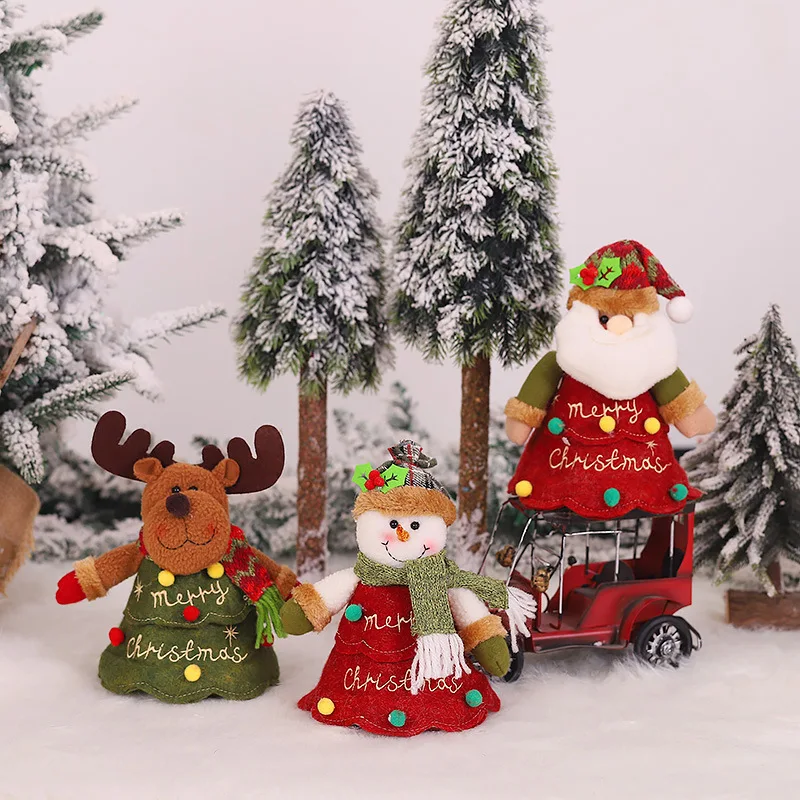 2024 Весела Коледа Дядо коледа, Снежен човек Подаръчен пакет с хапчета за бонбони Коледно парти на Коледа Навидад Коледни подаръчни Пакети Опаковъчни Материали