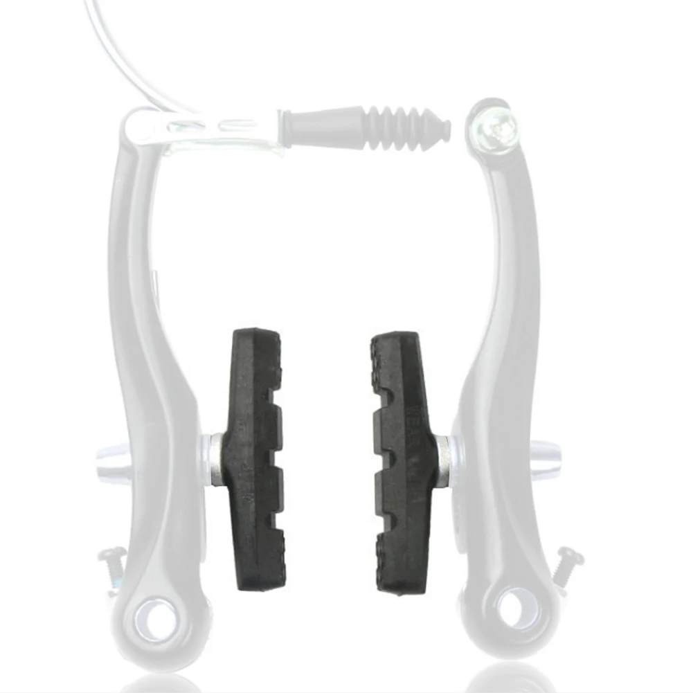 24 бр. велосипедни безшумни накладките за V-Brake симетрични 70 мм велосипедни накладките с болтове за велосипедни части Shimano