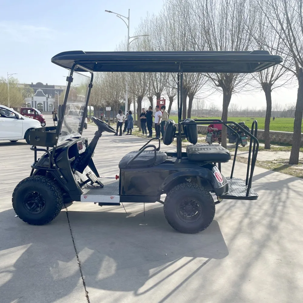 6-Местна количка за голф Електрическа 7 кВт литиево-йонна батерия за колички за голф 72V 200AH Електрическа количка за голф, за оф-роуд