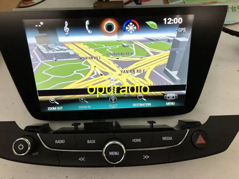 95% Нов 8-инчов OPEL Astra k Заменя Сензорен LCD дисплей LQ080Y5DZ10 За OPEL Vauxhall Кола DVD GPS Навигация 2016 2017