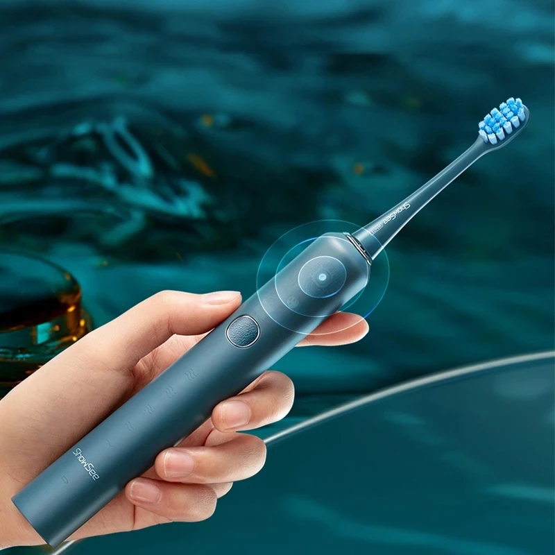 ShowSee Звукова електрическа четка за зъби D2 IPX7 водоустойчив, 5 модели, избелваща зъбите ултразвукова четка за зъби със зарядно устройство