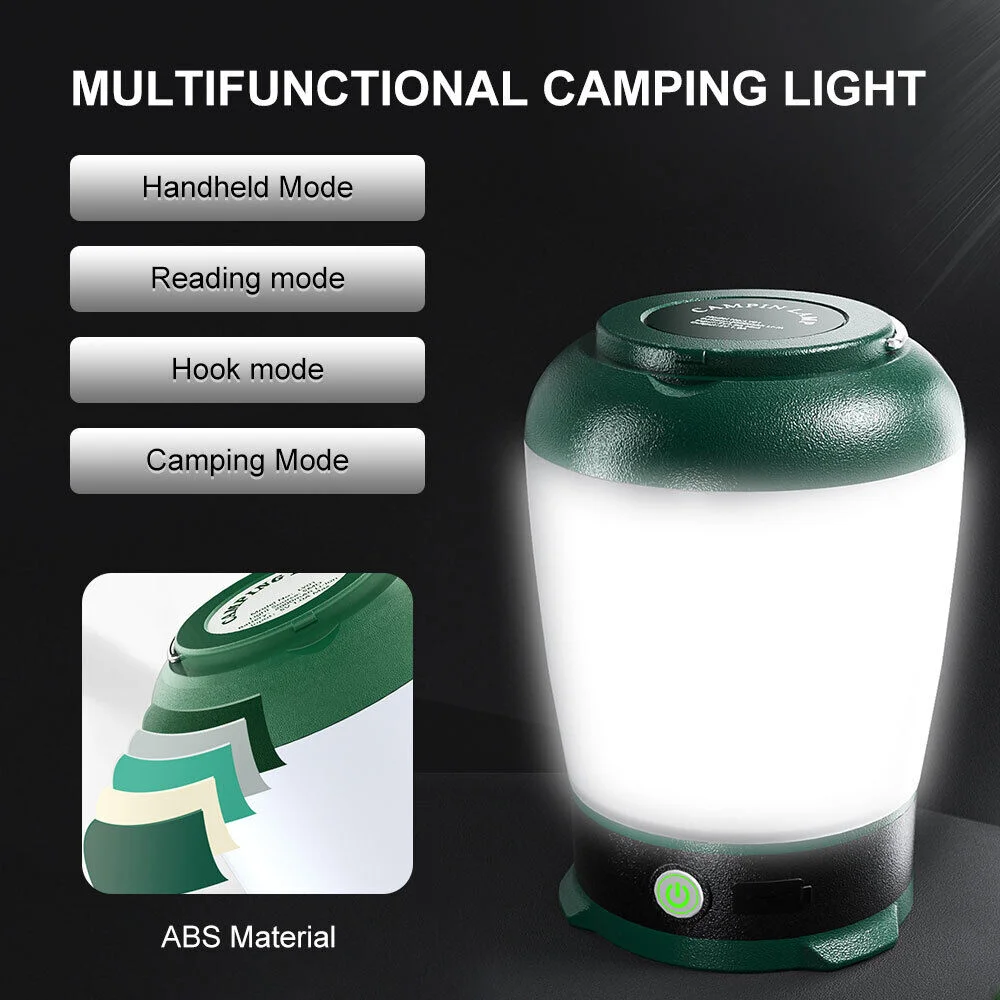 USB Акумулаторни led фенери за къмпинг, Улични Преносими фенери за дома, Мултифункционален фенер за палатка, акумулаторен фенер