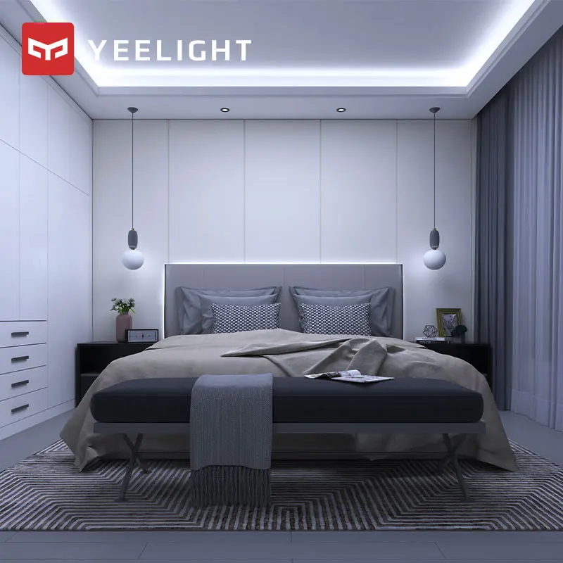Yeelight 30M Smart LED Light Strip Регулиране на Цветовата Температура на ПРИЛОЖЕНИЕ Bluetooth, Дистанционно Управление с Гласово Управление Интелигентна
