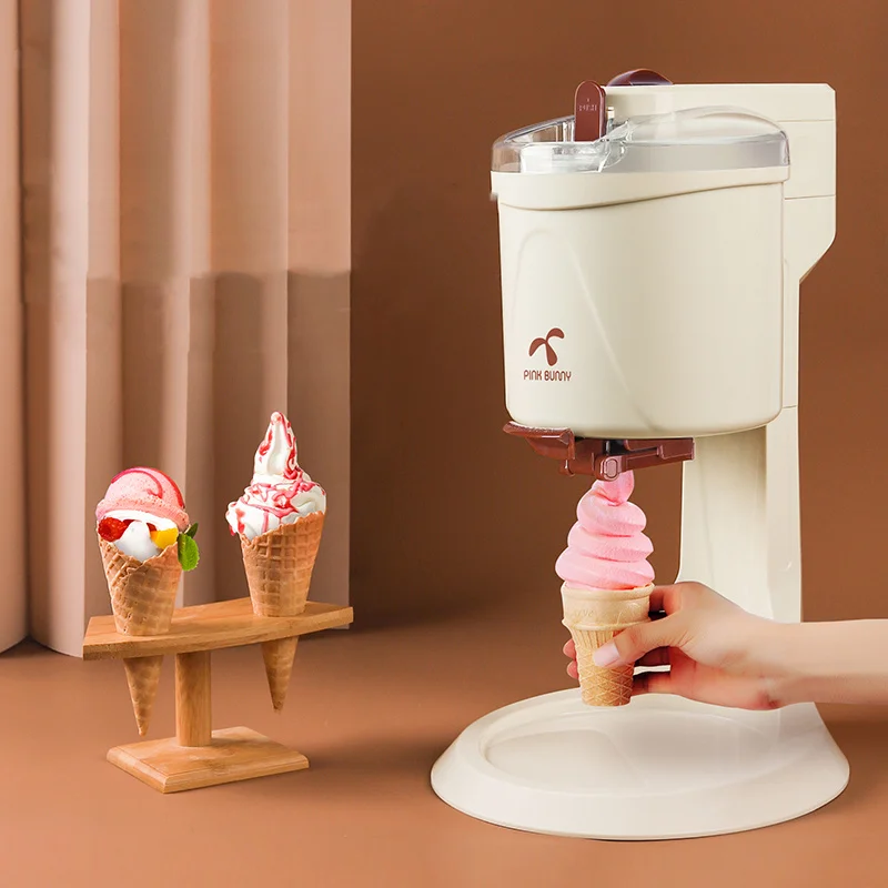 Автоматична Машина за приготвяне на сладолед с мека сервиране, Масивна битова Малка Машина за приготвяне на сорбета, Плодов Десерт, кисело мляко, лед