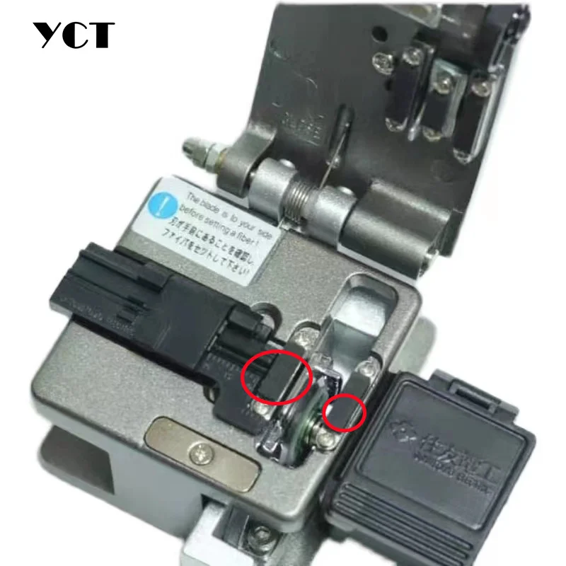 Аксесоари за режещ инструмент от оптични влакна FC-6S прижимная тампон за режещ инструмент гумена тампон на определяне foot блок YCT