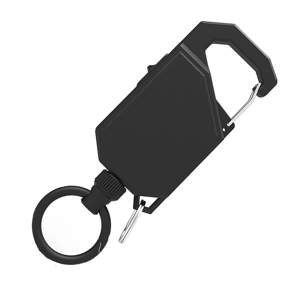 Анти-изгубен лесно заключване въже обтегач автоматично прибиращ се обтегач на притежателя ключодържател скоба за колан, раница за мъже, жени, ключовете за колата притурка