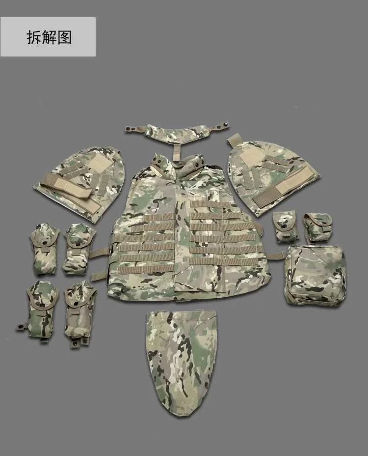 Армейските фенове, Походный бойна тактическа жилетка за защита на тялото, Лов, Стрелба, спортни спортни камуфляжные военни жилетки
