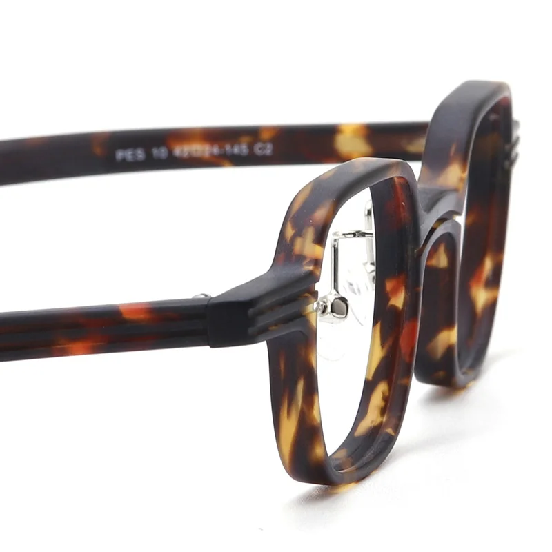 Ацетатные квадратни рамки за очила, реколта оптични очила за далекогледство, очила по рецепта на японския дизайнер, ретро очила