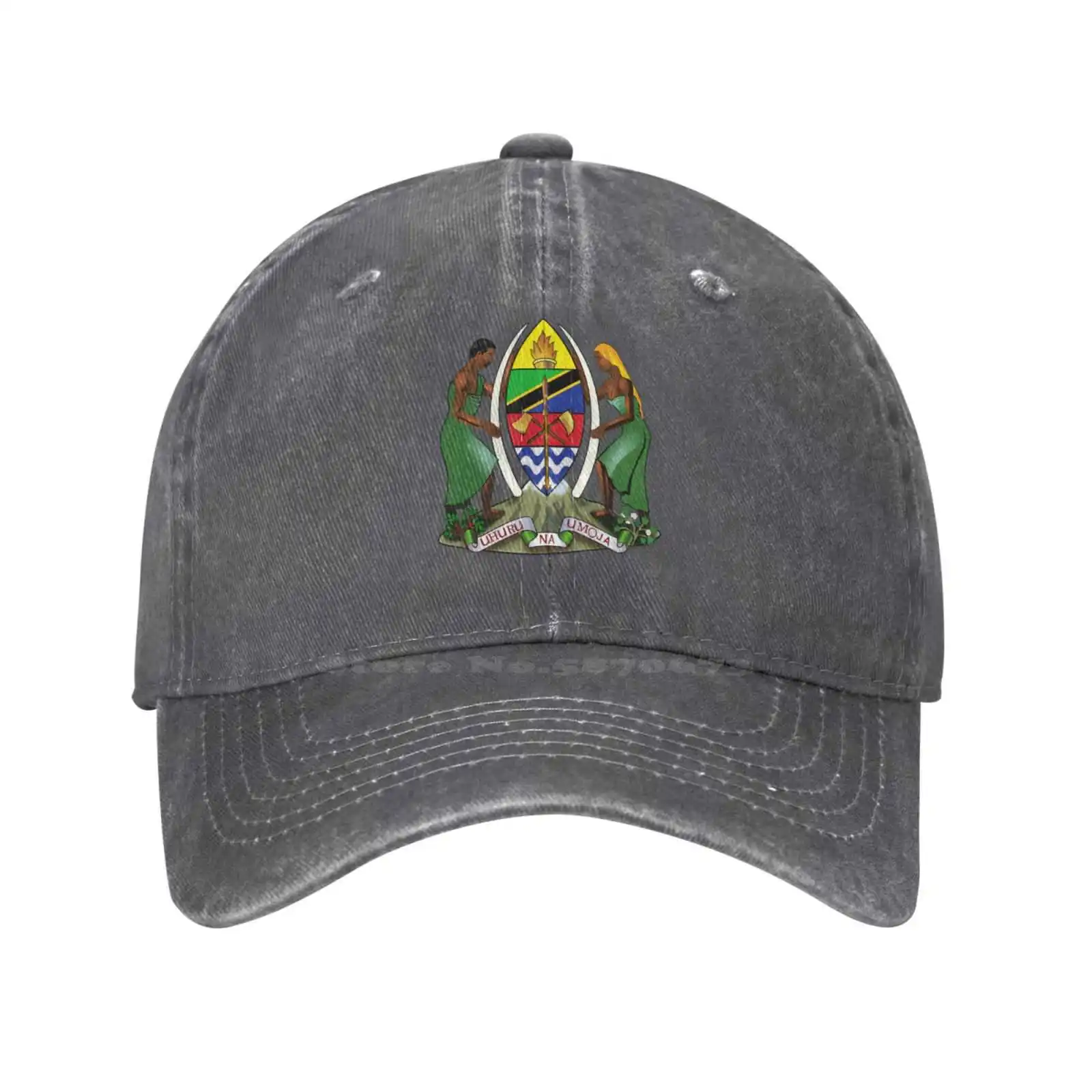 Дънкови шапка с логото на Танзания най-високо качество, бейзболна шапка, вязаная капачка
