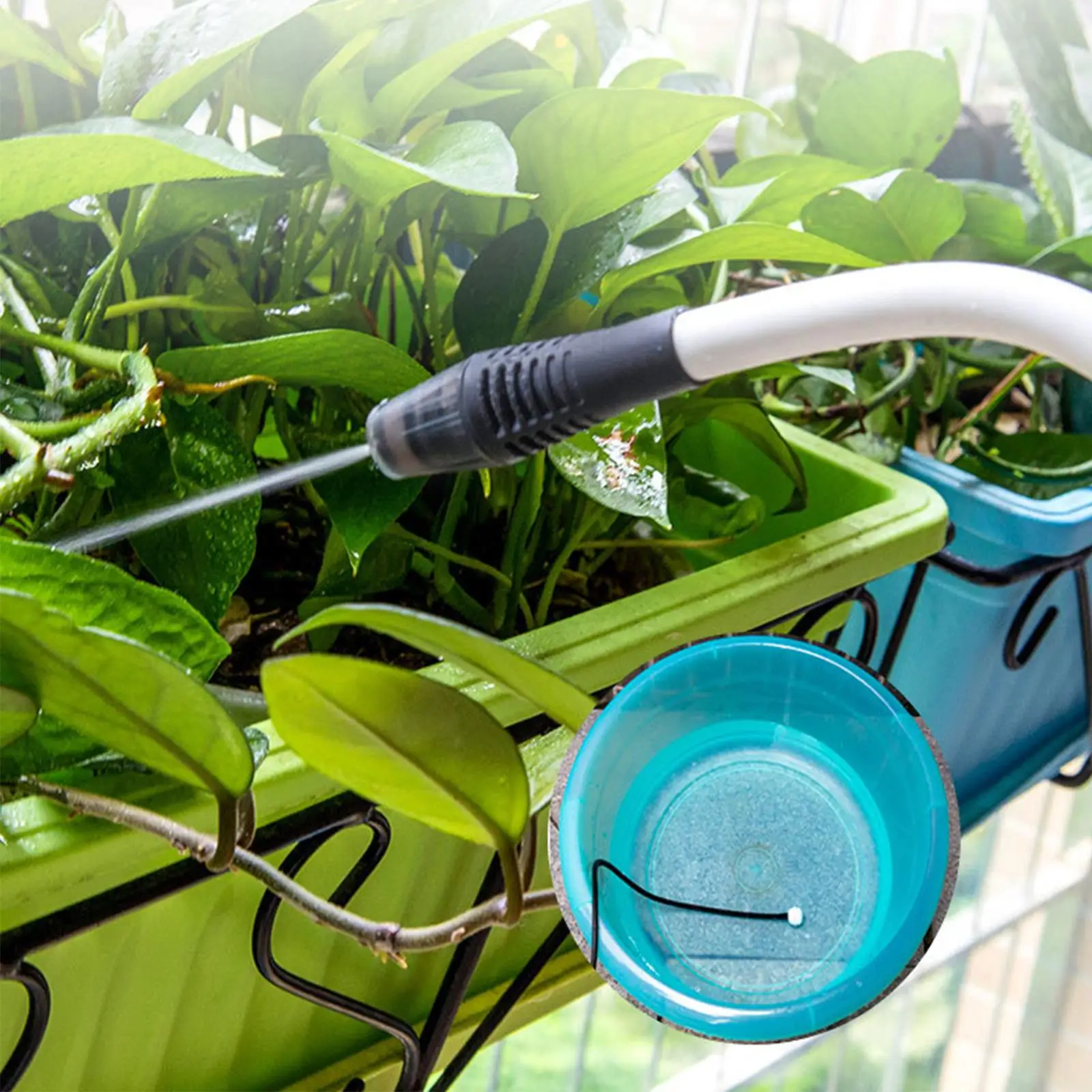Електрически спрей за растения, поливочный спрей за прислуга растения, миене на автомобили