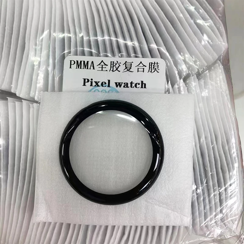 Защитно фолио с 3D извит край за Google Pixel Watch, устойчиво на надраскване фолио за аксесоари Google Pixel Watch