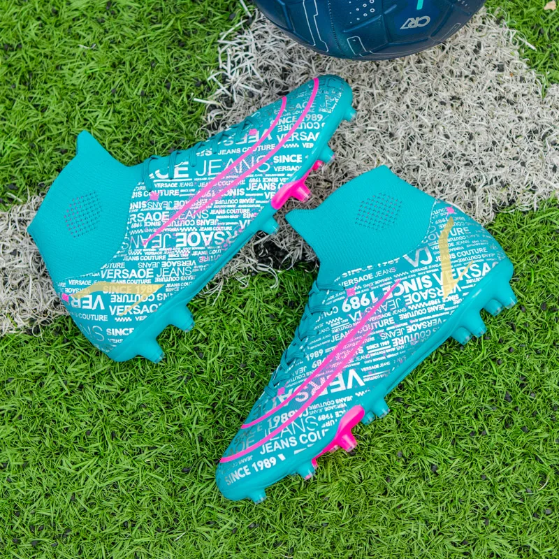 Здрави футболни обувки, градинска футболна обувки Messi на едро, маратонки за тренировъчни мачове по футзалу, леки размери 35-45