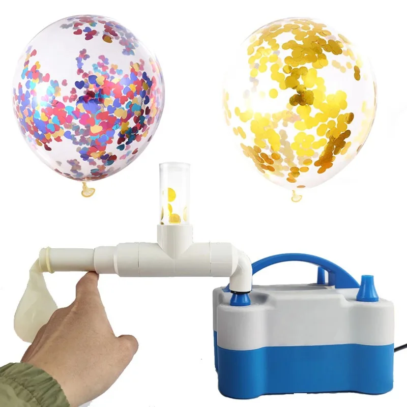 Машина за печат на балони, Пълнене на балони, пайети, Инструмент за пълнене на балони, Празнични мероприятия, Сватбени аксесоари, Декорация