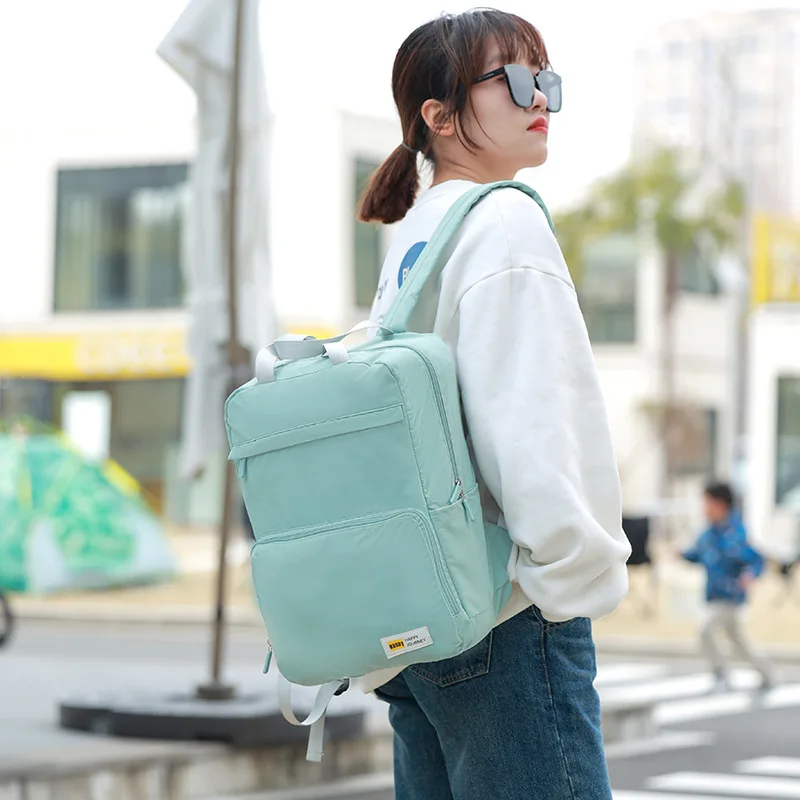 Модерен раница, женски универсални раници, мъжка бизнес чанта, училищен раница с голям капацитет, ежедневна пътна чанта, прости чанти