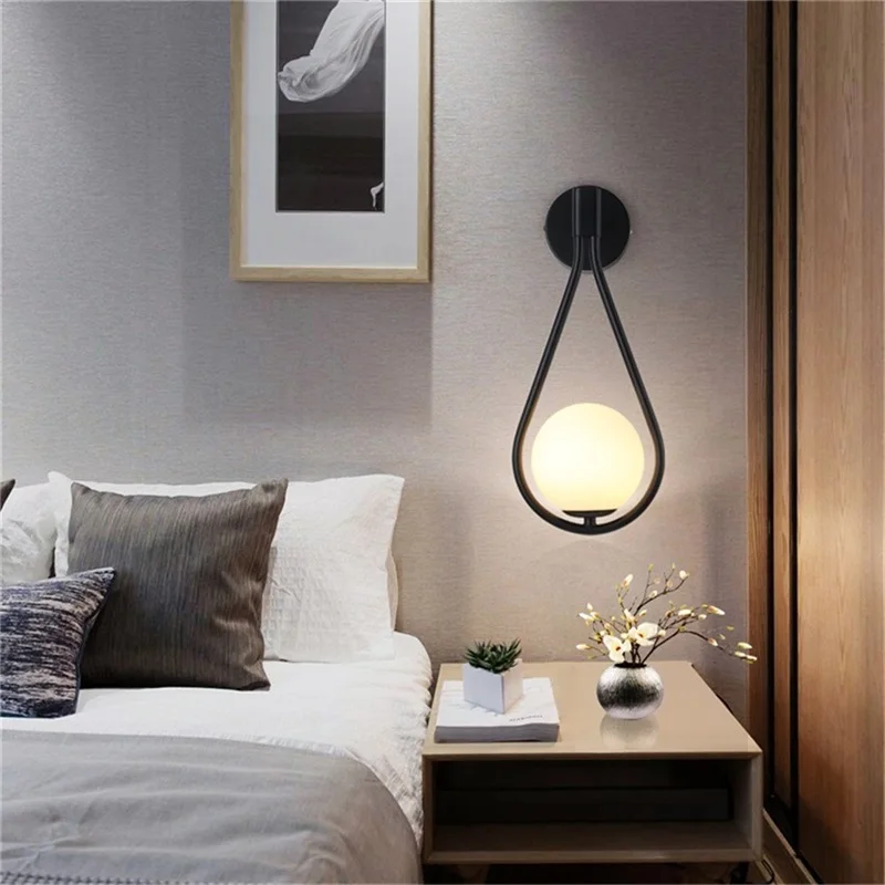 Модерен стенен лампа TEMAR, скандинавски просто стенни лампи, led декоративни осветителни тела за дома