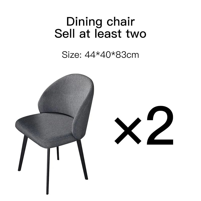Модерна маса за хранене, стол, простата и модерни мебели за кафене в малък апартамент, всекидневни мек стол с висока облегалка с високо качество