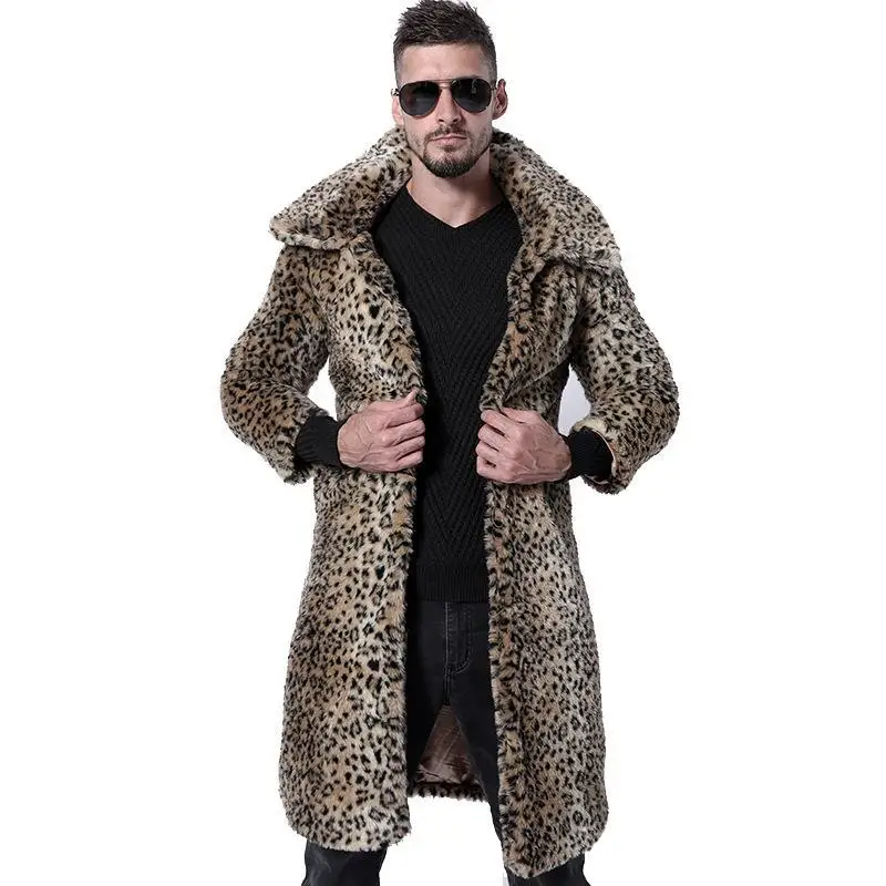Мъжки зимни палта SEVEYFAN, паркове в стил хип-хоп, връхни дрехи с отложным яка от изкуствена кожа, супер модни и ежедневни облекла за мъже