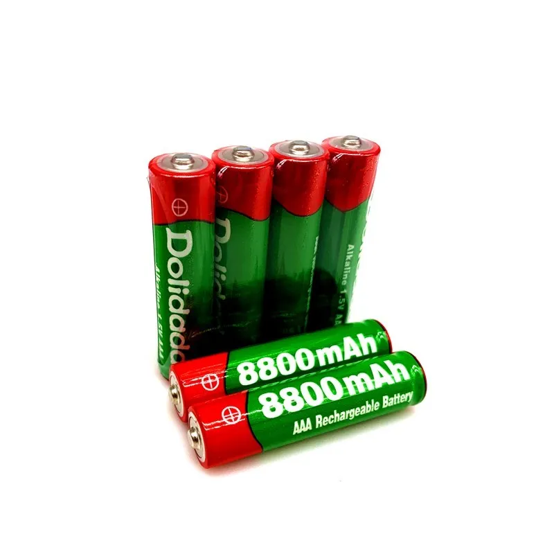 Нова оригинална алкални батерии AAA от 1,5 8800 mah, подходяща за часовници, електронни играчки, фенерче, електрически играчки, резервни батерии