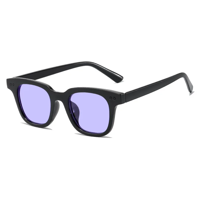 Нови Модерни Правоъгълни слънчеви очила За жени, мъже, Реколта Подарък Квадратни Слънчеви очила, сенки за жени, мъже, UV400, с 2 точки, стил на точки
