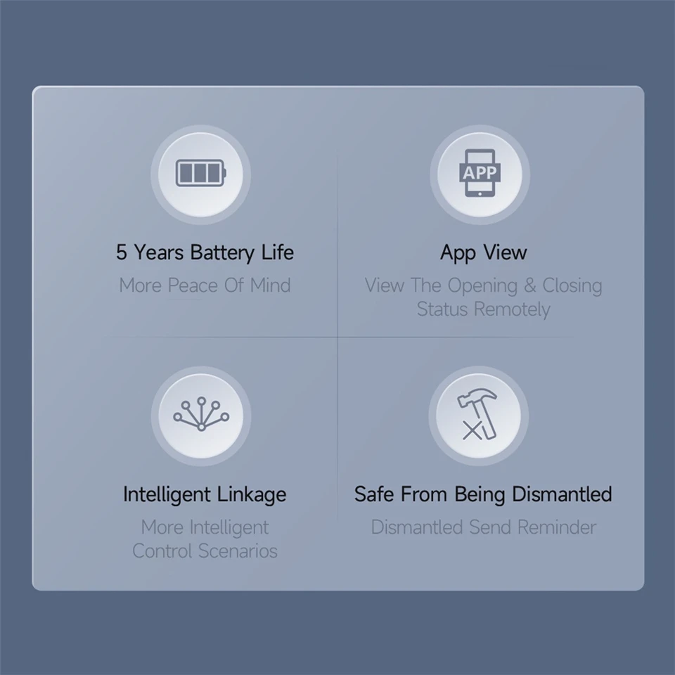 Оригинален Сензор за Прозорец на Вратата Aqara 2023 P1 Zigbee 3.0 За дистанционно гледане на Интелигентни Връзки Устройство Smart home Работят С ПРИЛОЖЕНИЕ Homekit