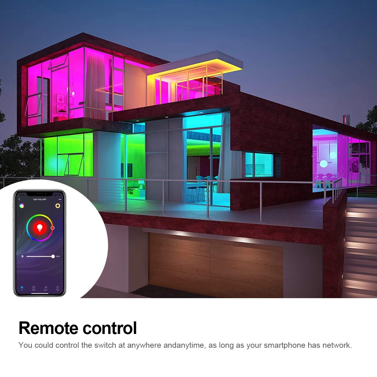 Приложение на Apple Homekit DC12V WiFi LED RGB контролер с IR дистанционно управление или гласов контрол Siri, 4-за контакт led лента, работа с IOS Home