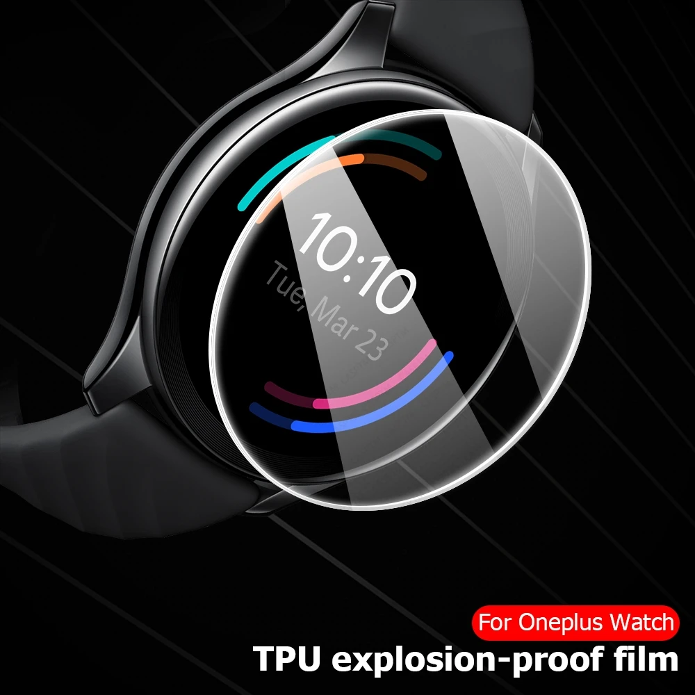 Протектор на Екрана смарт часа За OnePlus Watch TPU Филм За OnePlus Watch Защитно Фолио За One Plus Watch Филм Не Стъклена