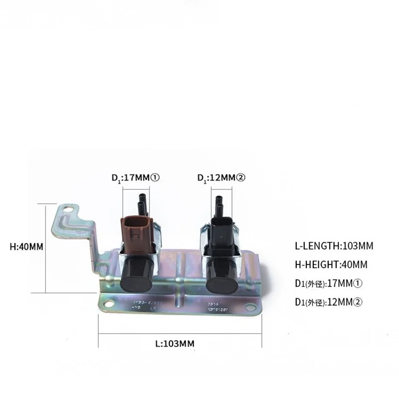 Професионален Електромагнитен Клапан за Продухване Кутийки с Пара За Mazda 3 5 6 CX-7 LF82-18-740 K5T46597 Авточасти