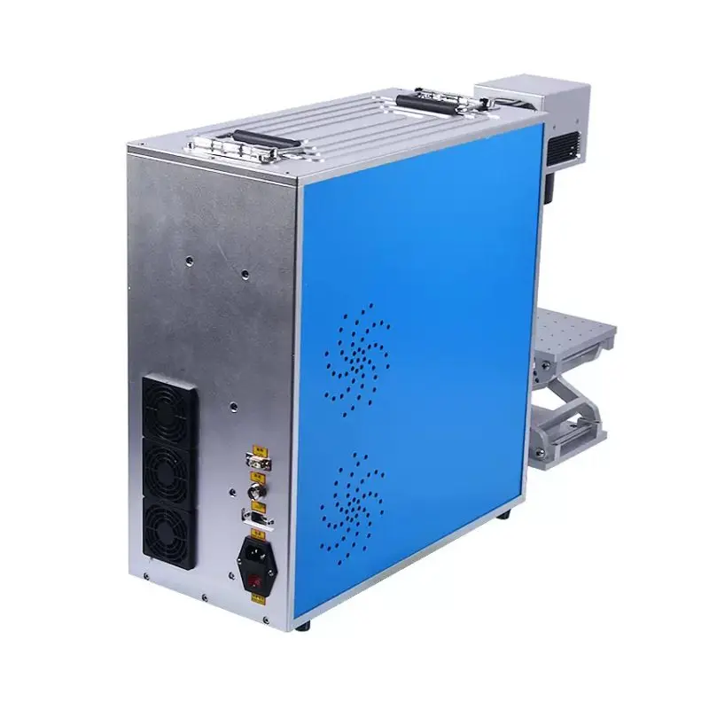 Работа с XM-IPG20A преносима оптични лазерни standalone, маркировъчна машина за гравиране на метал и пластмаса, 20 W 110 /220 В изпълнение на