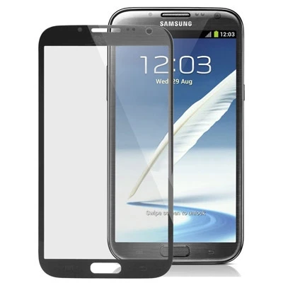 Сензорен екран за Samsung Galaxy Note II/N7100 M20 сензорен дисплей, дигитайзер, тъчпад, предно стъкло, външна леща