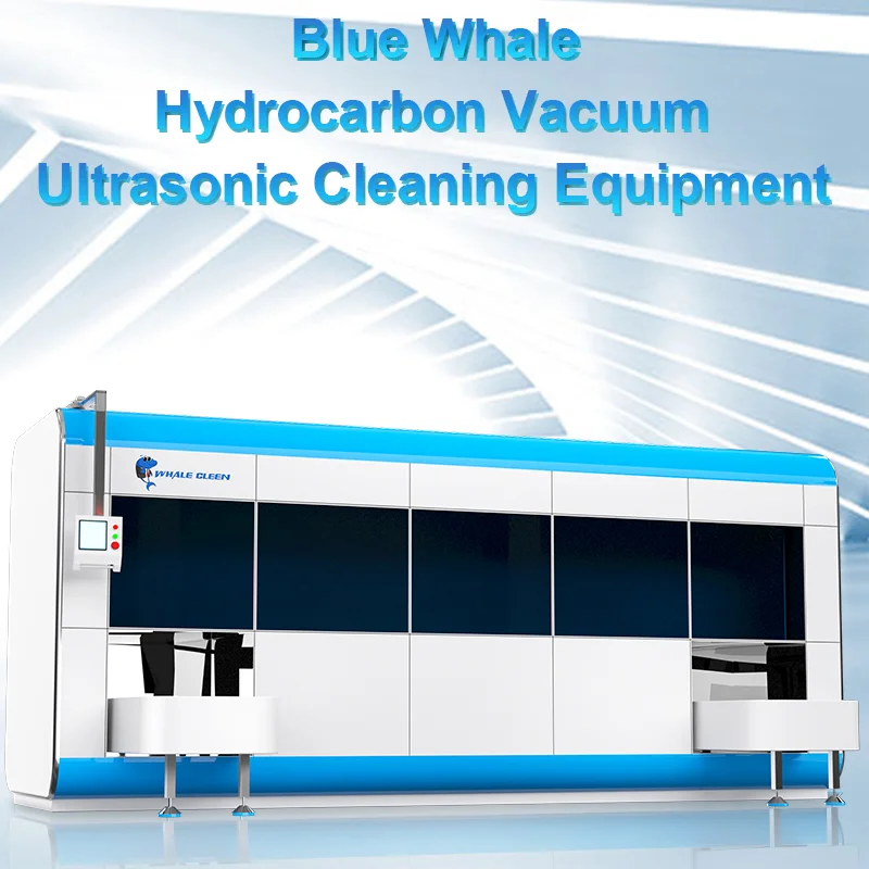 Синият Кит е Напълно Автоматизирана Индустриална Машина за почистване на металните Части от Въглеводороди, Гидроуглеродистый Вакуум ултразвукова пречистване на