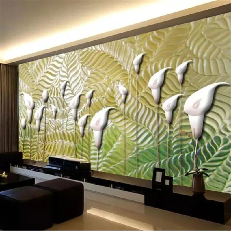 Тапети beibehang по поръчка, стенни картини за дивана в спалнята, релефно на фона на телевизор с ултра разделителна способност, декоративна живопис стени