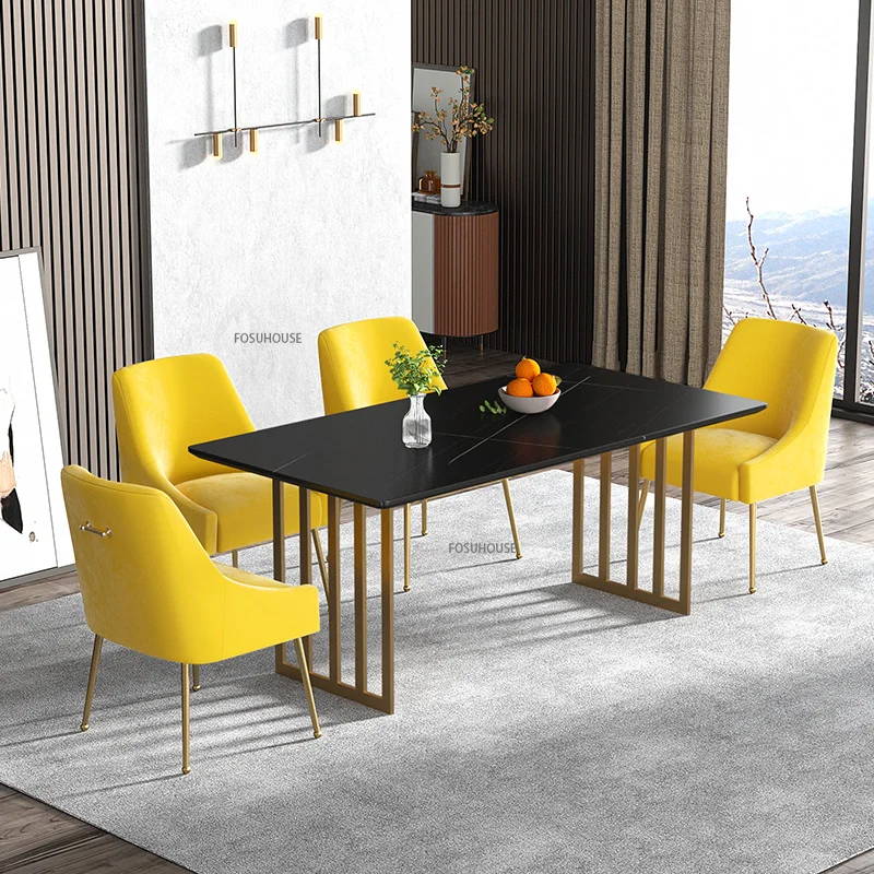Трапезария стол от скандинавски кърпа за хранене, мебели, лесен луксозен стол за ресторант, стол за сядане с облегалка за всекидневната, КН