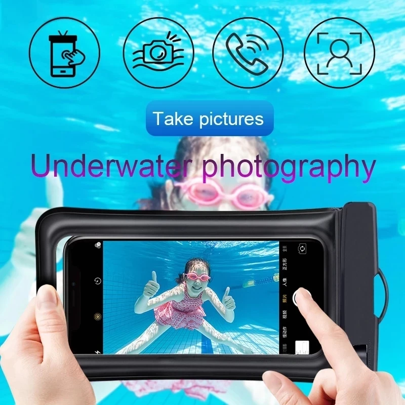 Универсален водоустойчив калъф за телефон IP68, водоустойчива чанта, калъф за пътуване за iPhone 13 12 11 14 Pro Max Samsung S22 Ultra Huawei, Xiaomi