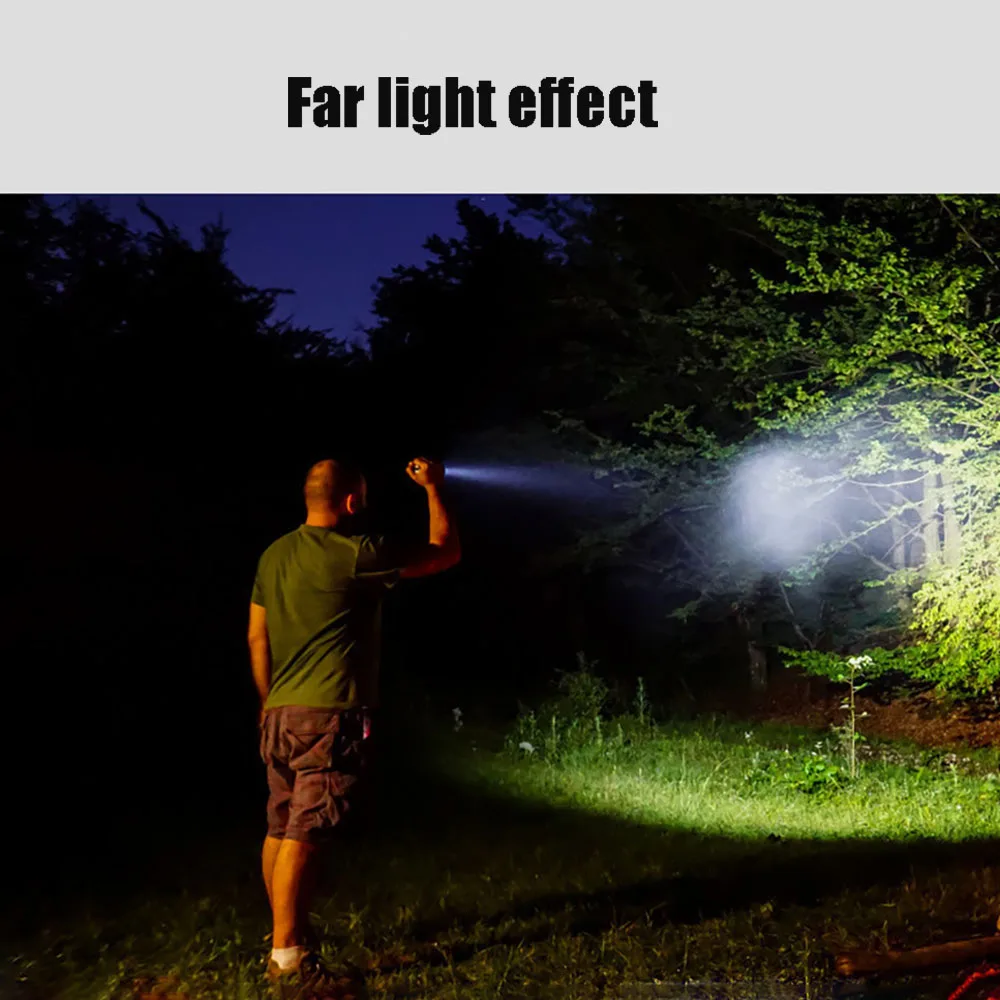 Фенери с въртяща се на 360 ° глава COB Многофункционален светлина на Силните улични малки ультрамощные осветление Външно осветление Къмпинг
