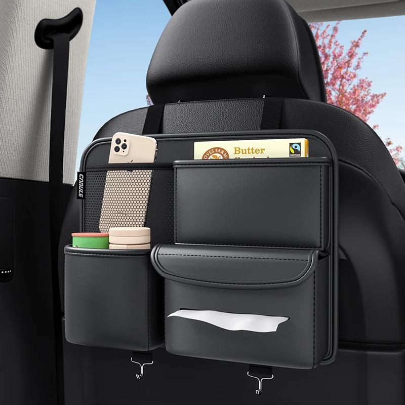 Чанта за съхранение на гърба на автомобилни седалки Многофункционална детска чанта за съхранение, подвесная чанта, кутия за съхранение на колата си, за украса на задната част на автомобила