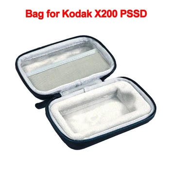 1,8-Инчови SSD-диск калъф за KODAK X200 PSSD чанта Водоустойчива мобилен твърд диск, скоростна Преносимо съхранение на Защитни аксесоари SSD в подарък