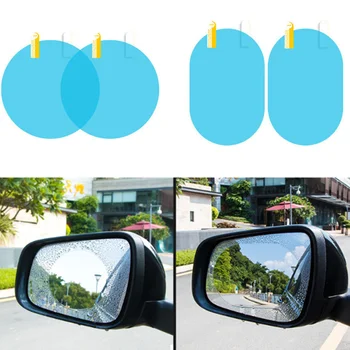 1 Чифт Автомобилни Непромокаемых Огледала за Обратно виждане, Защитно Фолио За Mercedes Benz A180 A200 A260 W203 W210 W211 AMG W204 C E S CLK, CLS CLA