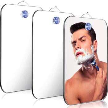 1 бр. акрилно огледало с монтиране на устройството за огледало за душ за мъже, за бръснене, За Жени, За грим, Преносими пътни аксесоари за баня