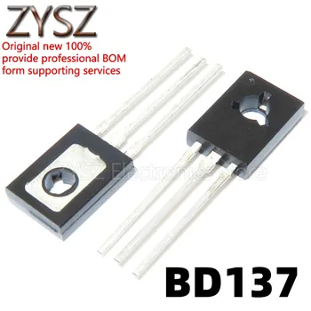 1 бр. вградени NPN-транзистор BD137 TO-126 60 1.5 A, категоричен транзистор