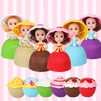 1 бр., детски сладки мини-кукли, принцеси-кифли, мультяшные кукли, трансформира, ароматизирани играчки за игри за момичета, образователен подарък за децата