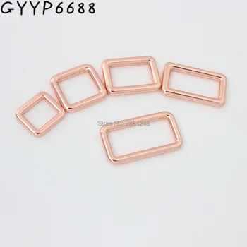 10-30 бр 16-19-25-32-38 мм чанти от розово злато метални профили квадратни ключалката обков за багаж на Стягане на копчета и аксесоари