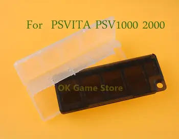 10 бр./лот, 10 на 1, Твърд Пластмасов Калъф за Съхранение Слот за Карти с Памет, Защитен Калъф-стойка за Sony Psvita, PS Vita системата, PSV 1000 2000 Slim
