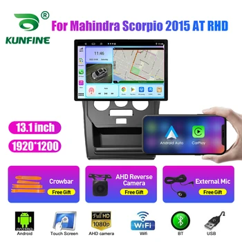 13,1-инчов Автомобилен Радиоприемник За Mahindra Скорпион 2015 MT AT Кола DVD GPS Навигация Стерео Carplay 2 Din Централна Мултимедиен Android Auto