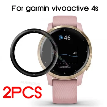 2 бр. За Garmin Vivoactive 4S Защитното фолио Не Стъклена 3D Извити Защитно Фолио За garmin vivoactive 4s Venu 2s Защитно фолио
