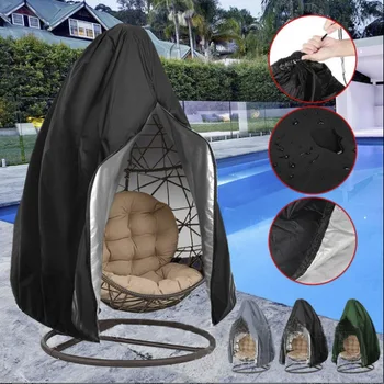 210D Открит висящ калъф за стол в двора на Седене в сянка Подвесная Кошница Навеси 190T Прахоустойчив слънцезащитен калъф за мебели