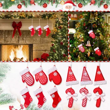 3 бр. дървени чип Дядо Коледа, Коледна елха, Висящи украшения, Окачване, Подаръци за децата, Коледна украса във формата на снежен човек, Дърво # 50 г